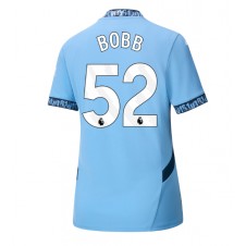 Manchester City Oscar Bobb #52 Hemmatröja Dam 2024-25 Korta ärmar